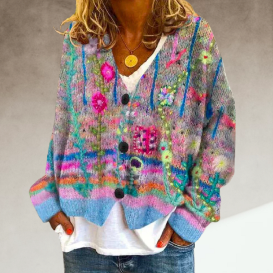 Evy | Floral Cardigan