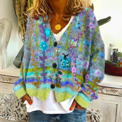 Evy | Floral Cardigan