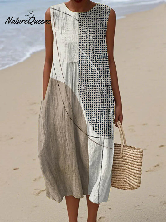 Noémie | Unique Asymmetrical Art-Inspired Dress