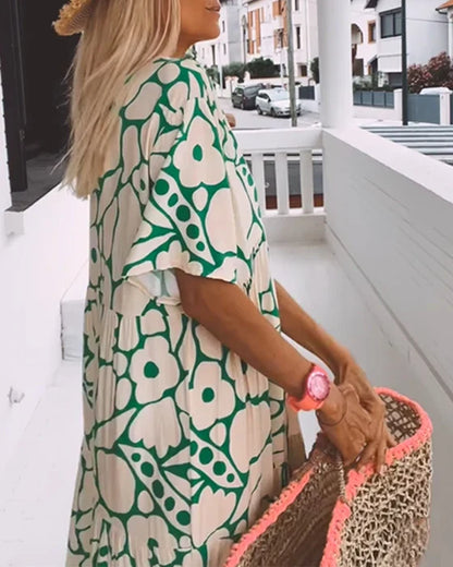 Noa | Boho Chic Floral Dress