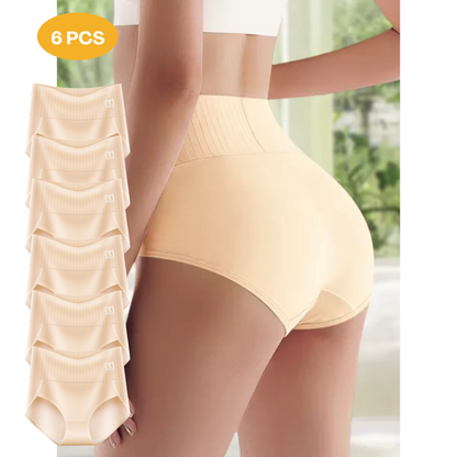 MARIE | Set of 6 high-waisted shaping panties