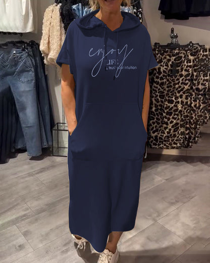 Robyn™ | Casual hooded dress