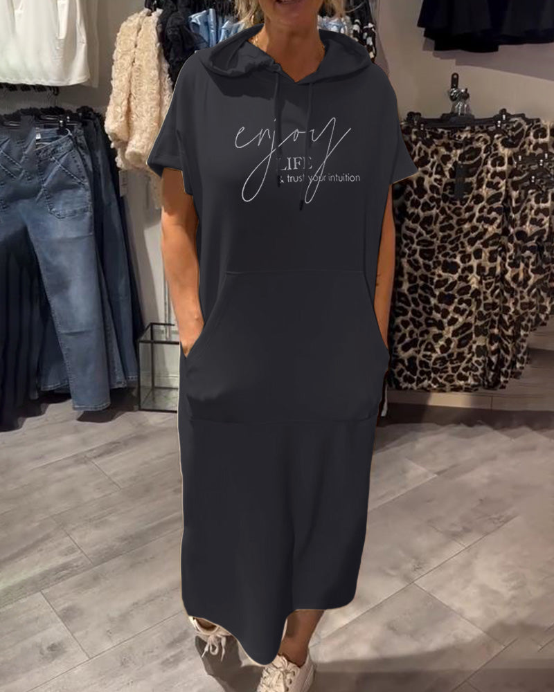Robyn™ | Casual hooded dress