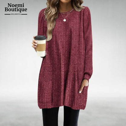 Cheryl™ | Cozy pocket tunic