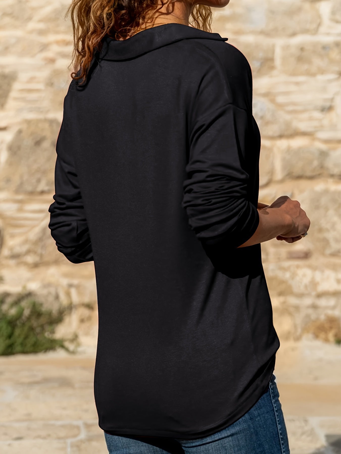 Zara | Chic Long-Sleeved Top