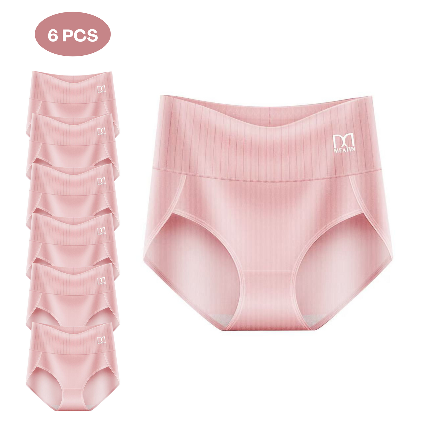 MARIE | Set of 6 high-waisted shaping panties