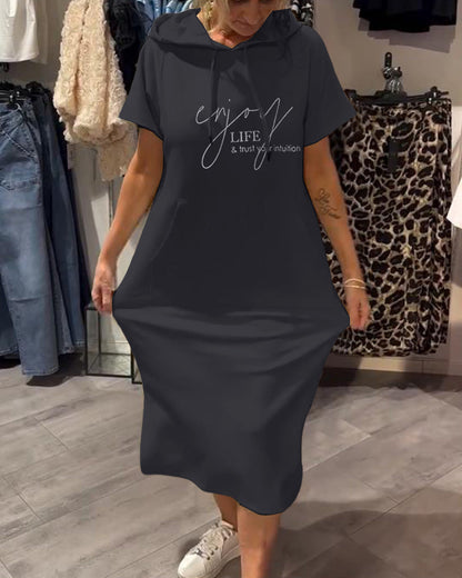 Robyn™ | Casual hooded dress
