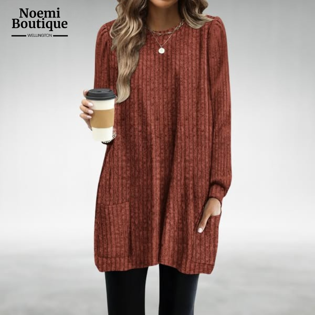 Cheryl™ | Cozy pocket tunic
