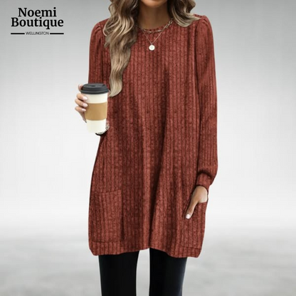 Cheryl™ | Cozy pocket tunic