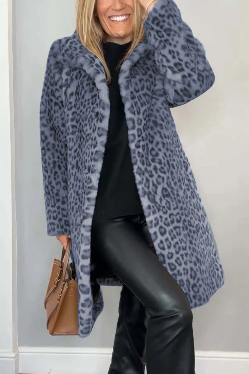 Lynda™ | Leopard print coat