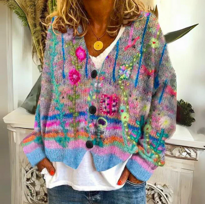 Evy | Floral Cardigan