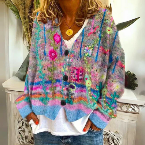 Evy | Floral Cardigan