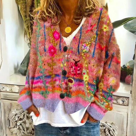 Evy | Floral Cardigan