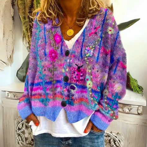 Evy | Floral Cardigan