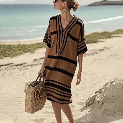 Noemi™ | Flowing striped dress