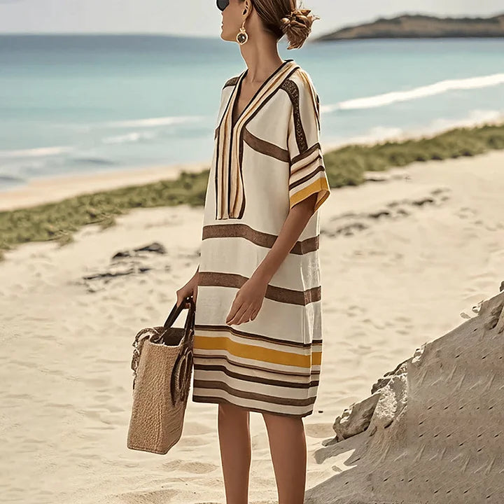 Noemi™ | Flowing striped dress
