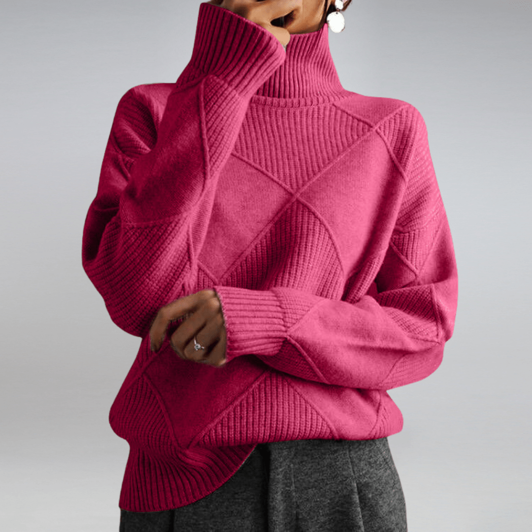 SARA | Soft turtleneck sweater