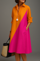 Helene - Elegant Midi Dress for Effortless Sophistication