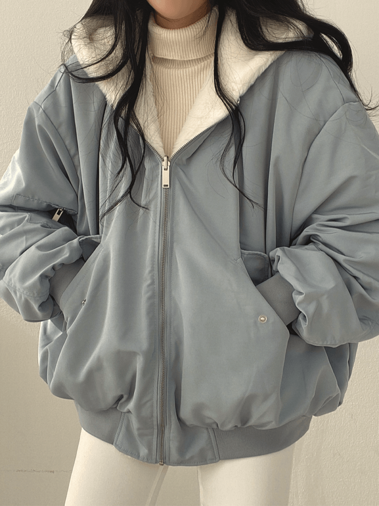 Ana | Stylish oversized bomber jacket