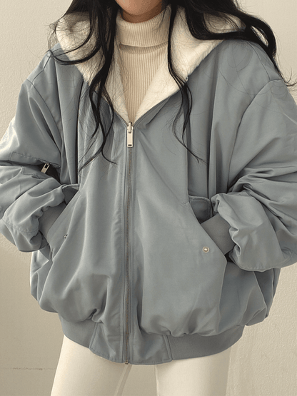 Ana | Stylish oversized bomber jacket