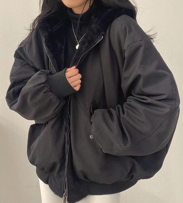 Ana | Stylish oversized bomber jacket