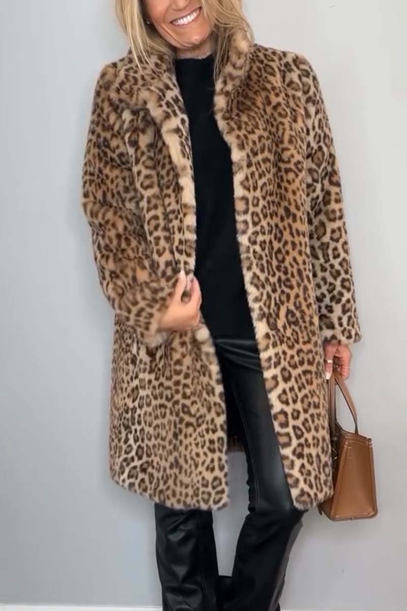Lynda™ | Leopard print coat