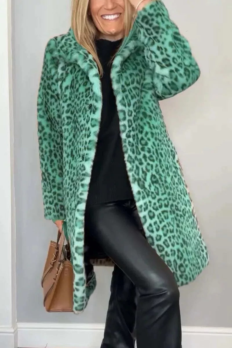 Lynda™ | Leopard print coat